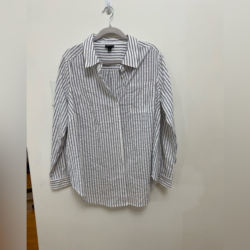 Torrid Drop Shoulder Button Down Shirt